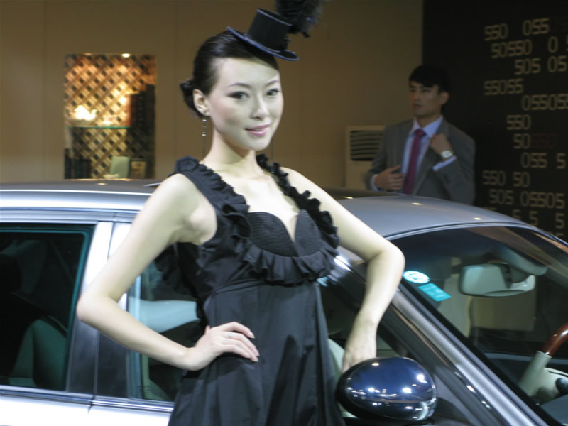 Illustration for article titled The Booth Professionals of the 2008 Guangzhou International Auto Show